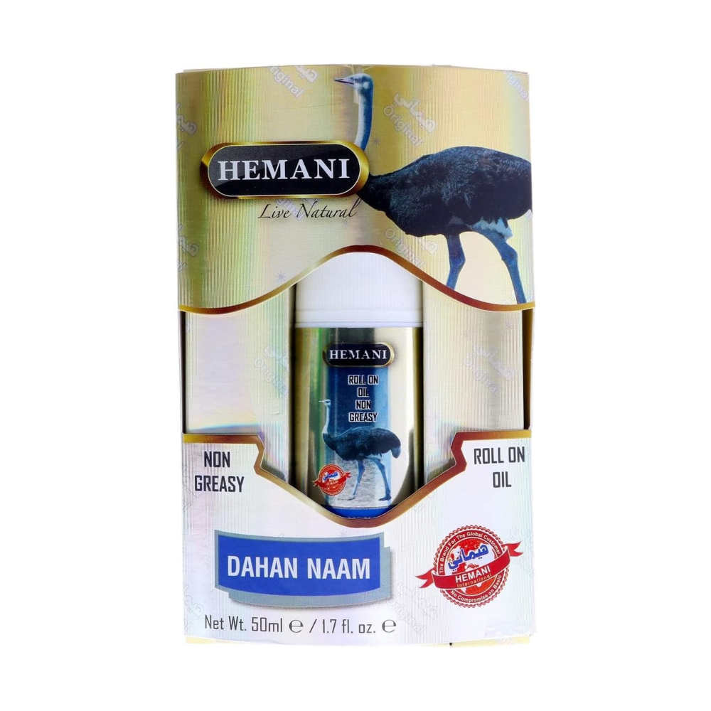 Hemani Roll On Massage Oil Dahan Naam 50ml Set of 01