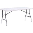 Desert Ranger Blow Mold Folding Table - Portable & Durable 5 Ft Outdoor Table