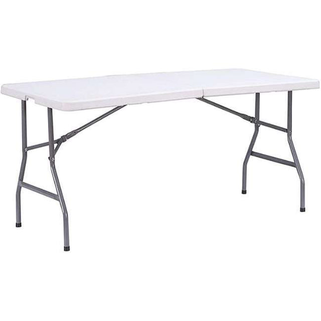 Desert Ranger Blow Mold Folding Table - Portable & Durable 5 Ft Outdoor Table