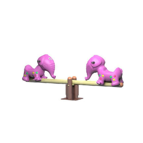 BYFT Elephant Shaped Traditional Seesaw