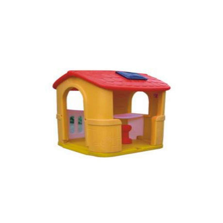 BYFT Kids Playhouse In Red And Yellow Color