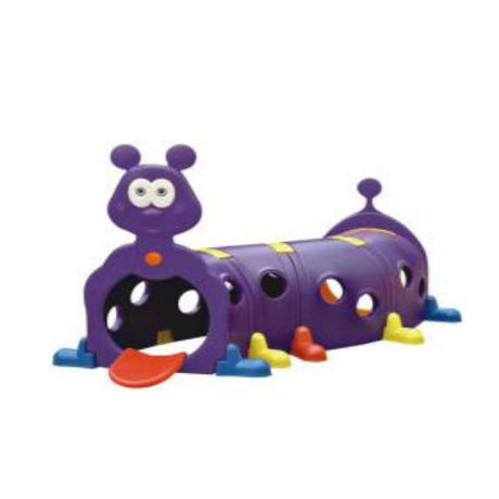 BYFT Caterpillar Tube For Kids Purple