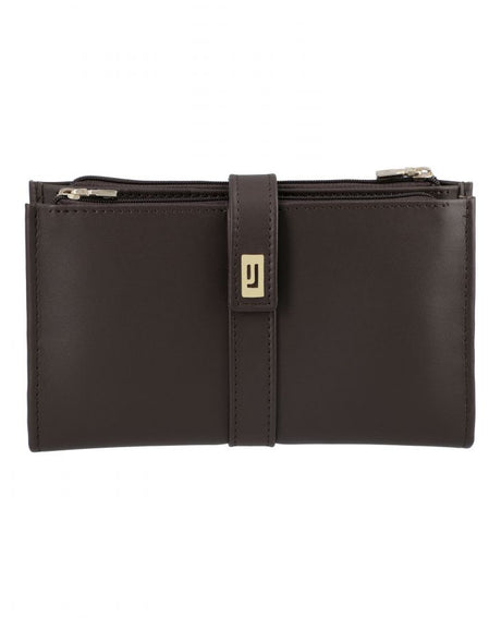 Jafferjees The Cosmos Women's Genuine Leather Wallet | Elegant Zip-Around Clutch Wallet