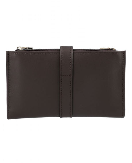 Jafferjees The Cosmos Women's Genuine Leather Wallet | Elegant Zip-Around Clutch Wallet