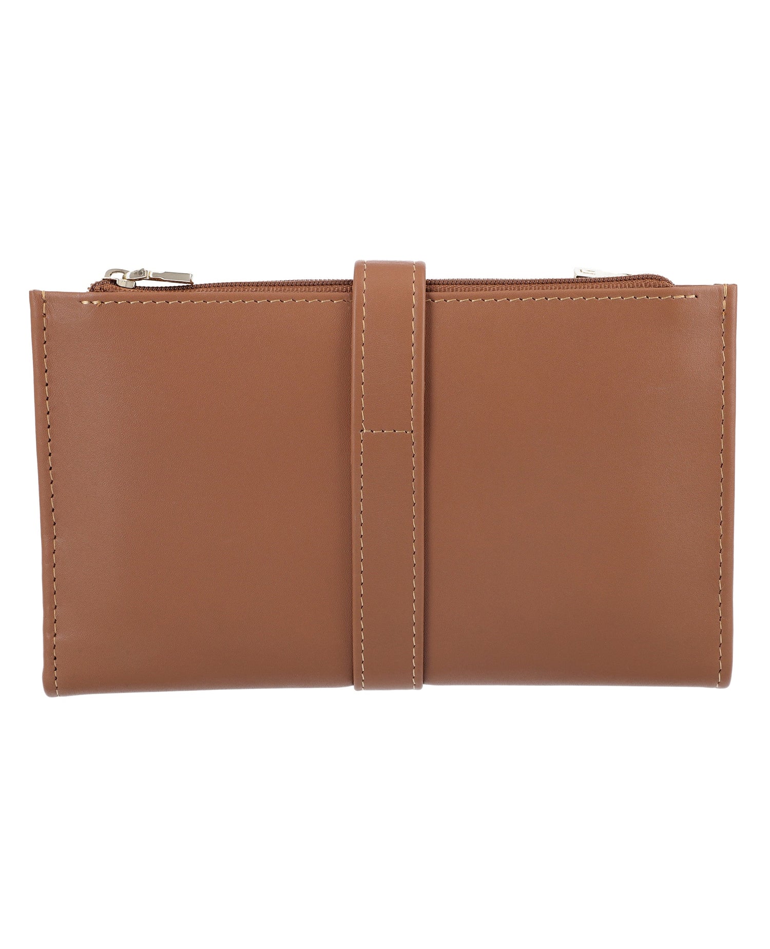 Jafferjees The Cosmos Women's Genuine Leather Wallet | Elegant Zip-Around Clutch Wallet