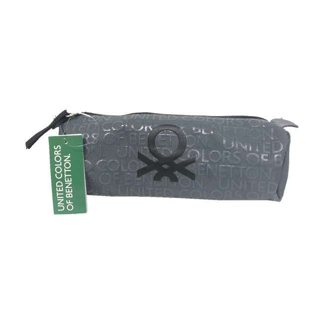 Benetton School Bags Pencil Bag - Grey
