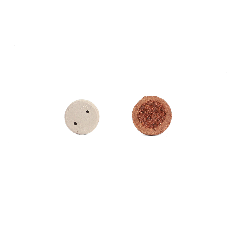 D Viswa Pooja Essentials Pure Chandan Sambrani Cup with Lobal & Guggal Filling, Set of 1