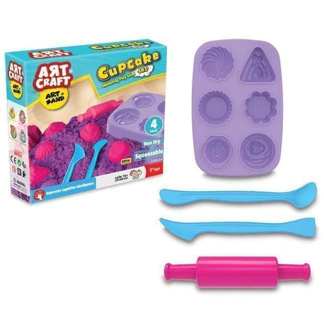 ART CRAFT 500 GR CUPCAKE MODELING PLAY SAND SET.jpg