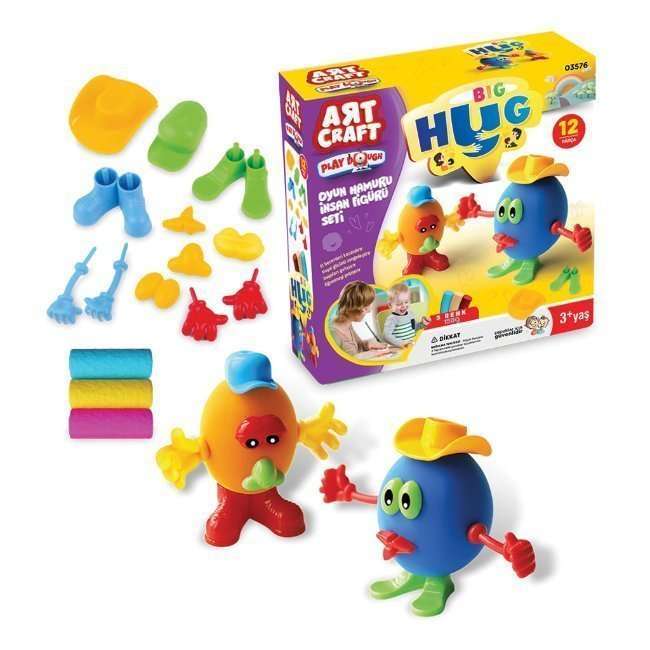 ART CRAFT BIG HUG PLAY DOUGH SET 150 GR.jpg