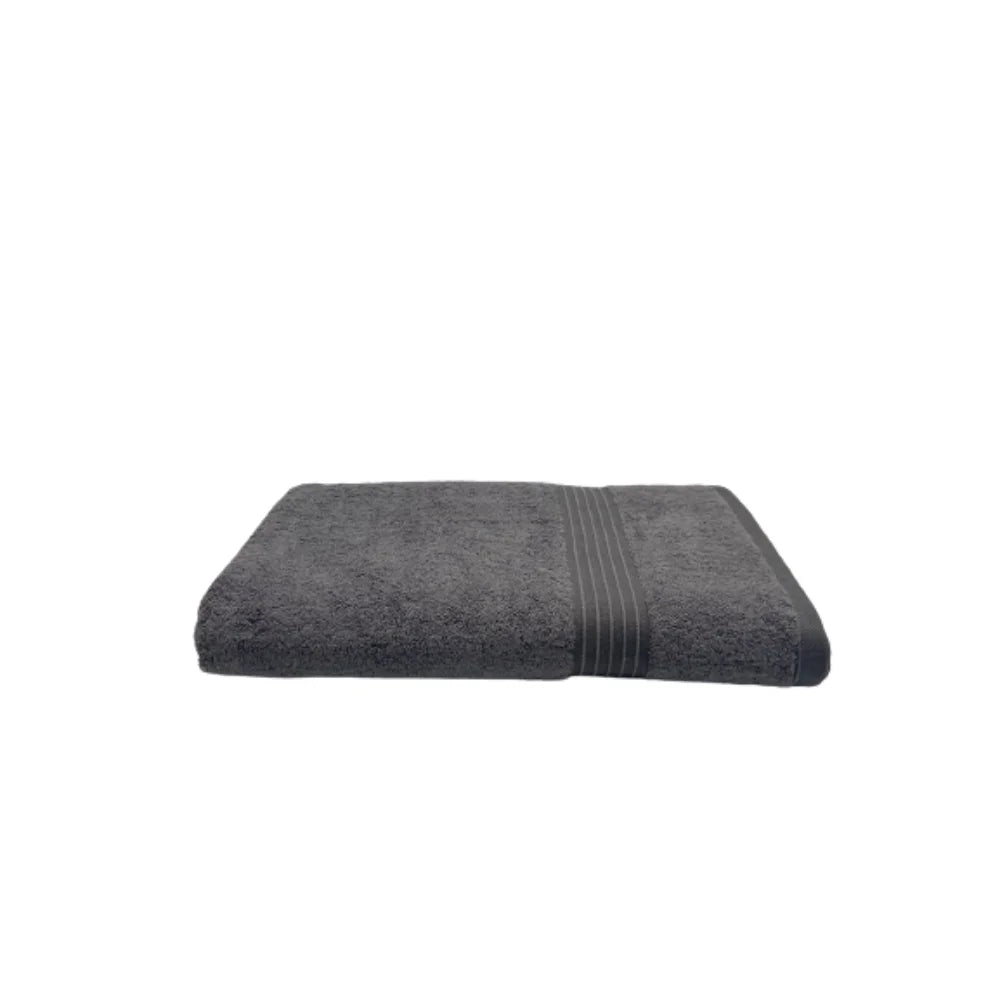 BYFT001880 HOME ESSENTIALS Bath Sheet Charcoal Set of 1