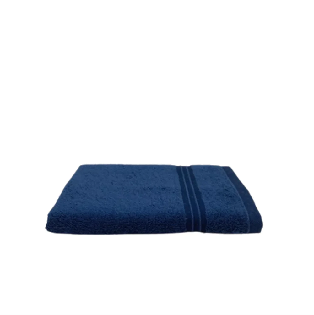 BYFT002083 HOME ESSENTIALS Hand Towel Navy Blue Set of 1