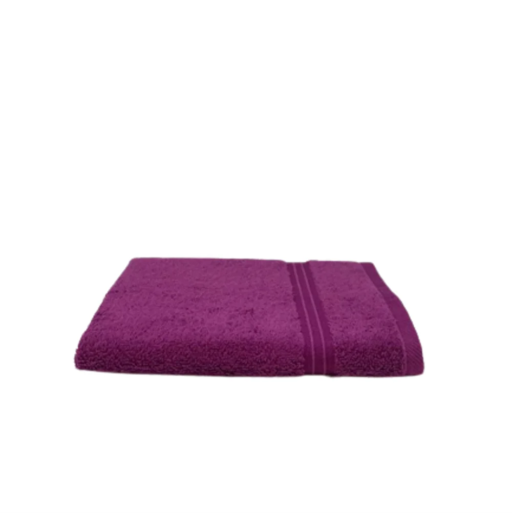 BYFT002085 HOME ESSENTIALS Hand Towel Purple Set of 1