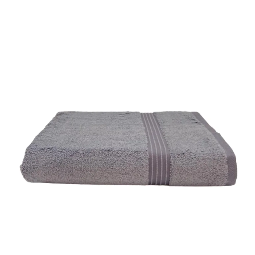 BYFT002127 HOME ESSENTIALS Bath Towel Charcoal Set of 1