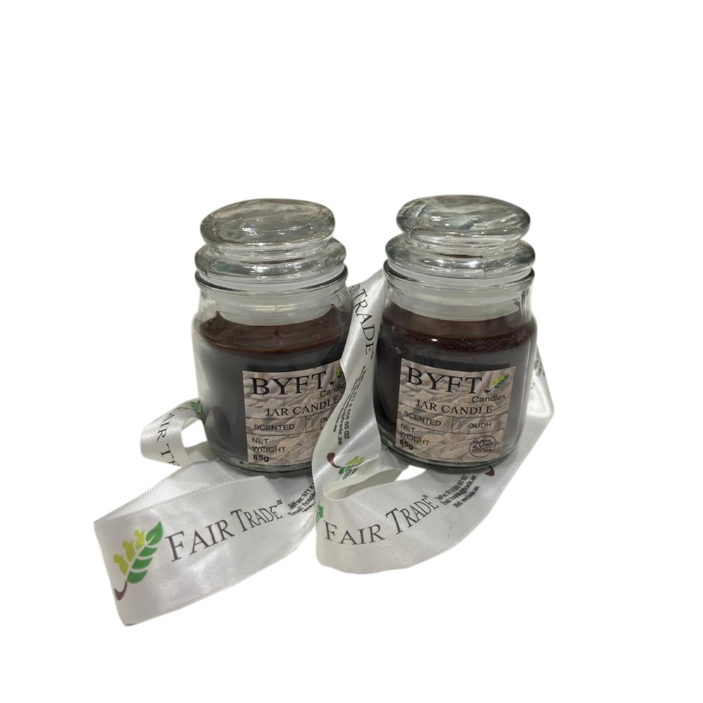 BYFT 3Oz. Jar Candle Oudh Scent