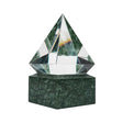 BYFT004201 Diamond Shaped Crystal Awards Transparent and Green Set of 1.jpg