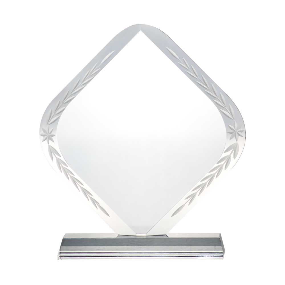 BYFT004214 Rhombus Shaped Crystal Awards Transparent Set of 1.jpg