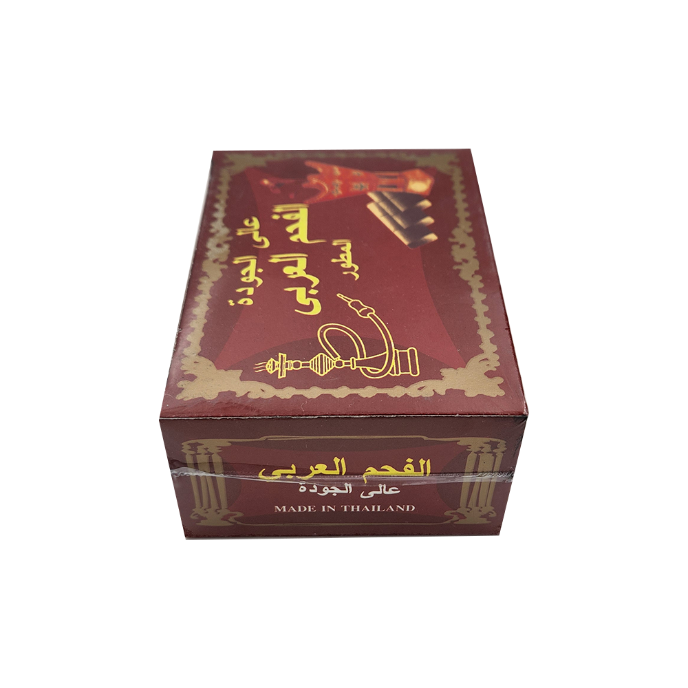 Premium Arab Sheesha Charcoal- Silver coated Briquettes