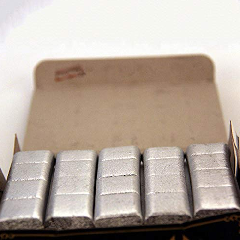 Premium Arab Sheesha Charcoal- Silver coated Briquettes