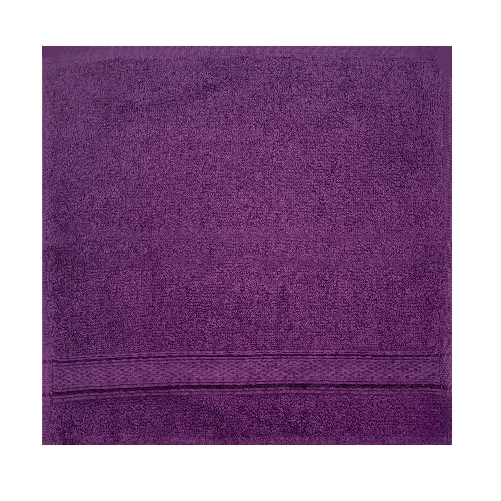 BYFT Daffodil Cotton Face Towel 30 x 30 Cm Luxury - Soft, Absorbent, Quick-Dry Towel