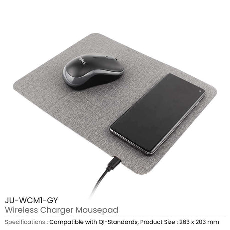 BYFT005672 Fast Wireless Charging Mousepad Grey Set of 1 A.jpg