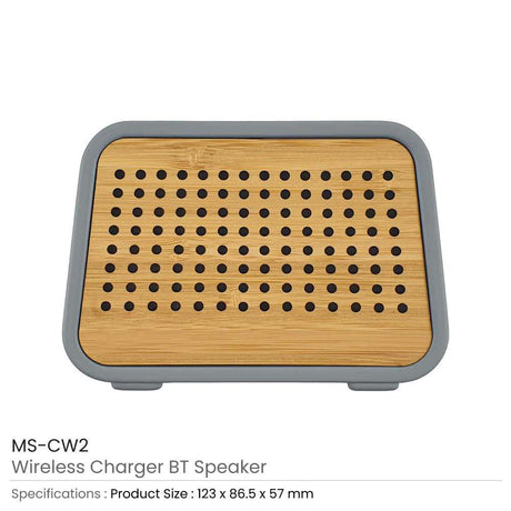 BYFT005684 Wireless Charger Bluetooth Speaker Natural Grey Set of 1 A.jpg