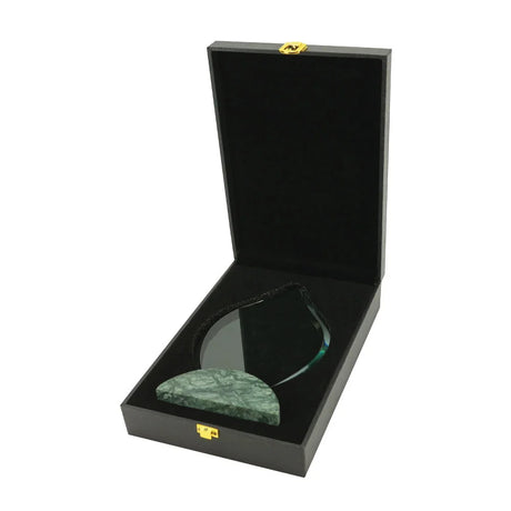 BYFT005773 BYFT Flame Shaped Crystal and Marble Award Set of 01 CR 34 C.webp