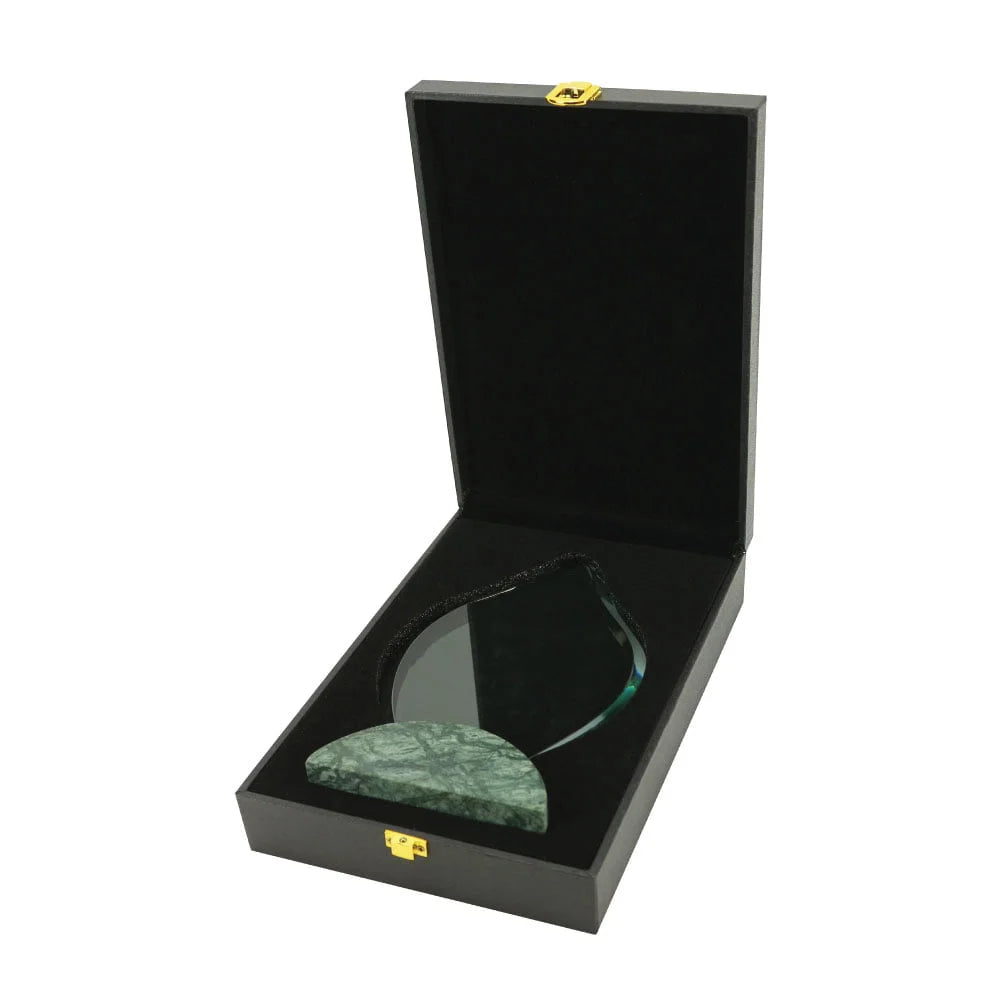 BYFT005773 BYFT Flame Shaped Crystal and Marble Award Set of 01 CR 34 C.webp