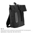 BYFT005790 BYFT Expandable Roll Top Backpack 600D Polyester Set of 01 SB 14 BLK.webp