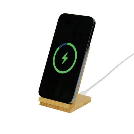 BYFT005810 BYFT Bamboo 15W Wireless Charger Phone Stand and Light Up Logo Set of 01 WCP L3 A.webp