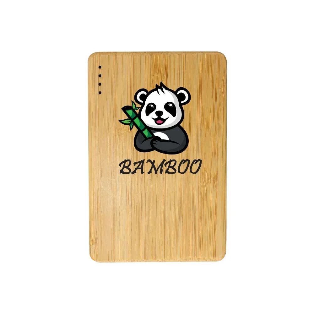 BYFT005818 BYFT Bamboo 5000mAh Powerbank Type C Input and Output Set of 01 PB 5K BM C.webp