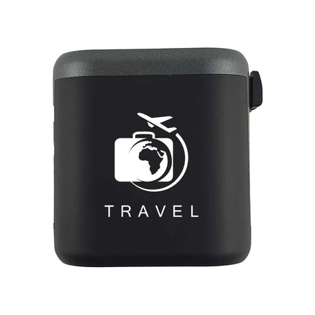 BYFT005825 BYFT Black Universal Travel Adaptor Set of 01 JU TA 004 BK C.webp