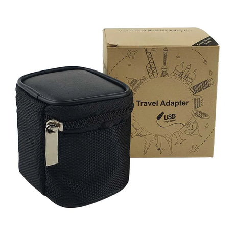 BYFT005825 BYFT Black Universal Travel Adaptor Set of 01 JU TA 004 BK D.webp