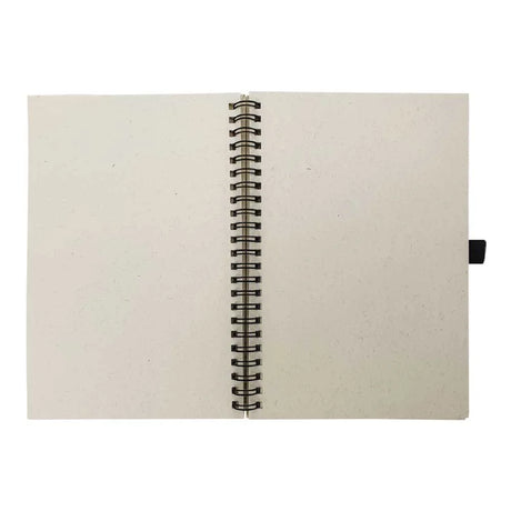 BYFT005842 BYFT A5 White Milk Paper Spiral Notebook 70 Sheet 80 Gsm Set of 01 RNP 13 A.webp
