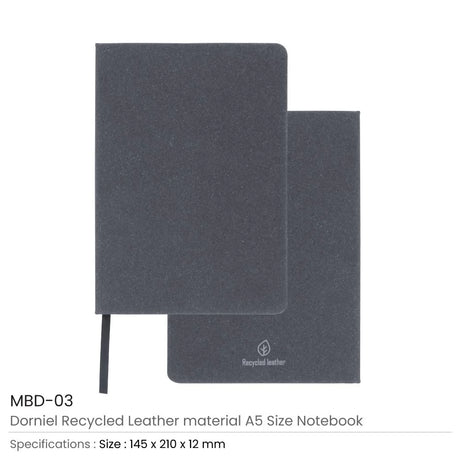 BYFT005845 BYFT A5 Dorniel Notebook with Recycled Leather Cover Set of 01 MBD 03.webp