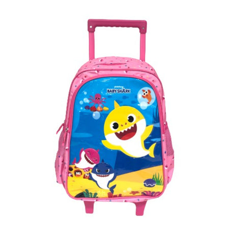 baby shark sea trolley bags for kids