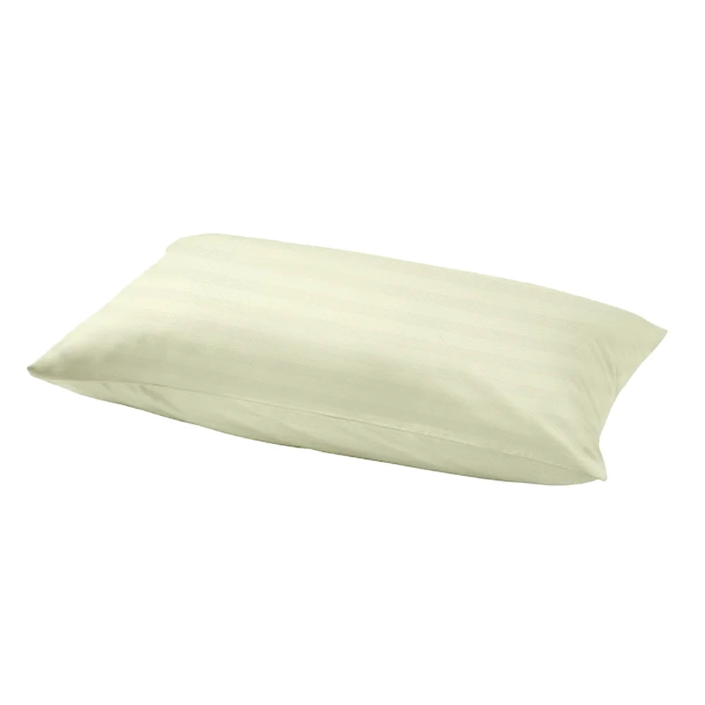 BYFT Tulip - Pillow Cover 1 Cm Satin Stripe| Cotton, 300 TC, Soft & Luxurious Bed Linen