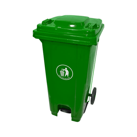 BYFT008371 AKC Plastic Trash Bin 120 Ltr Green Set of 1.png