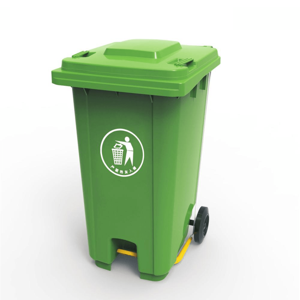BYFT008377 AKC Plastic Trash Can 240 Ltr Green Set of 1.png