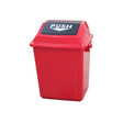 BYFT008386 AKC Garbage Bin 25 Ltr Red Plastic Set of 1.png