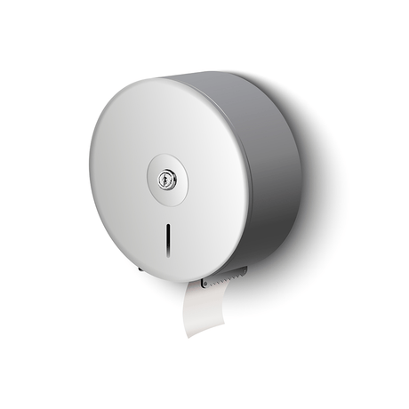 BYFT008399 AKC Dispenser 26 cm Silver Stainless Steel Set of 1.png