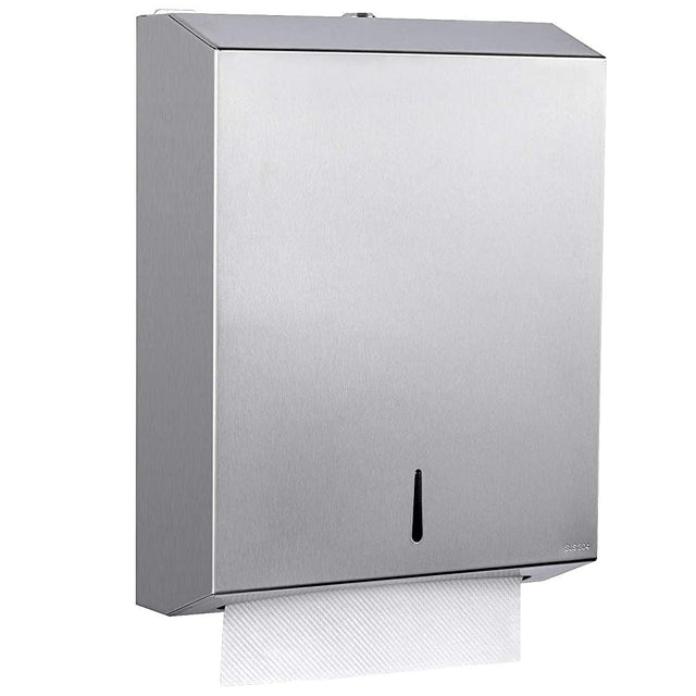 BYFT008412 AKC Tissue Paper Dispenser 28 x 10 x 36 cm Silver Stainless Steel Set of 1.jpg