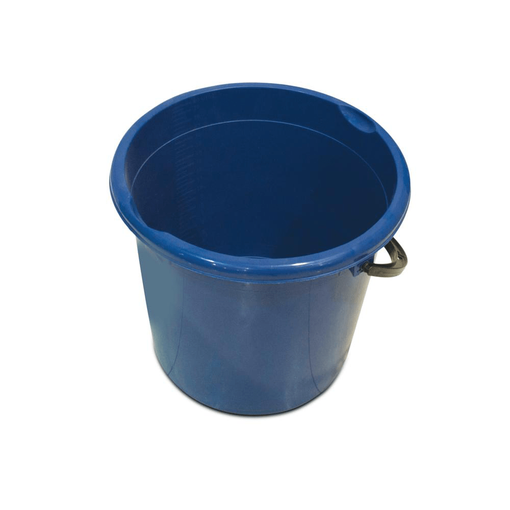 BYFT008416 AKC Cleaning Bucket 32 x 32 x 35 cm Blue Black Plastic Set of 1.png