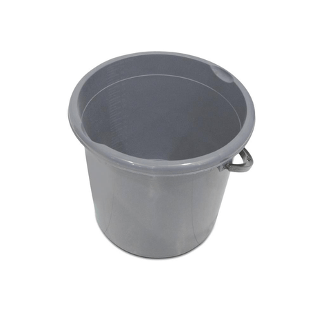 BYFT008417 AKC Cleaning Bucket 32 x 32 x 35 cm Grey Black Plastic Set of 1.png