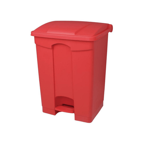 BYFT008447 AKC Trash Bin with Pedal 68 Ltr Red Plastic Set of 1.png