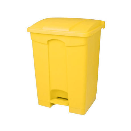 BYFT008449 AKC Trash Bin with Pedal 68 Ltr Yellow Plastic Set of 1.png