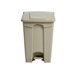 BYFT008470 AKC Garbage Can with Pedal 68 Ltr Beige Plastic Set of 1.png