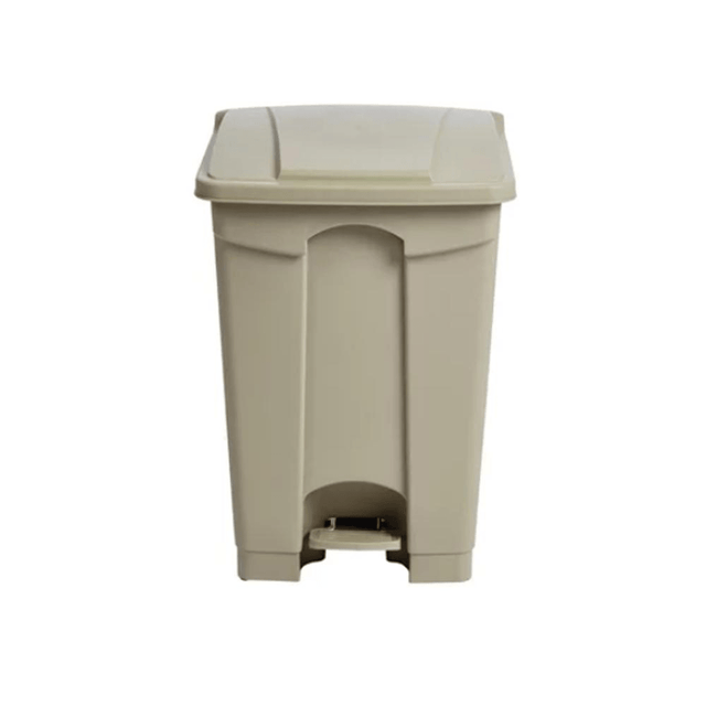 BYFT008470 AKC Garbage Can with Pedal 68 Ltr Beige Plastic Set of 1.png