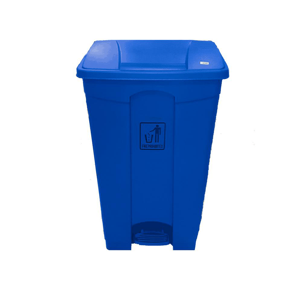 BYFT008473 AKC Garbage Can with Pedal 87 Ltr Blue Plastic Set of 1.png