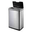 BYFT008487 EKO Dust Bin with Plastic Inner Bucket 80 Ltr Silver Black Plastic Set of 1.png
