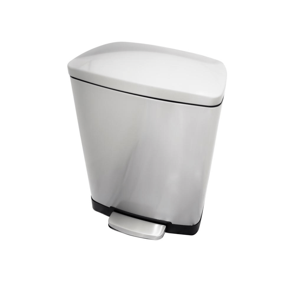 BYFT008538 AKC Trash Bin 50 Ltr Silver Black Plastic Set of 1.png